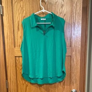 Pinspark Green Top NWT XXL